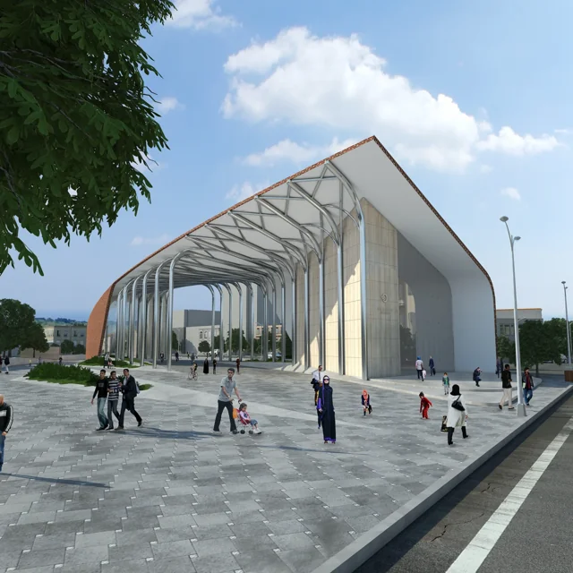 Tabriz Metro / Entrance 11